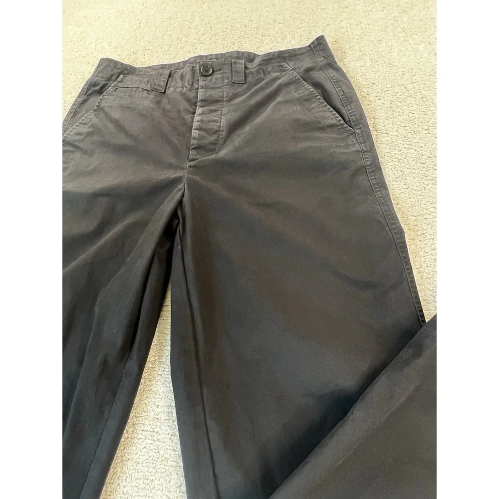 AllSaints Jovi Trouser Mens 30 Black Organic Cotton Loose Fit Pants SKU 0054